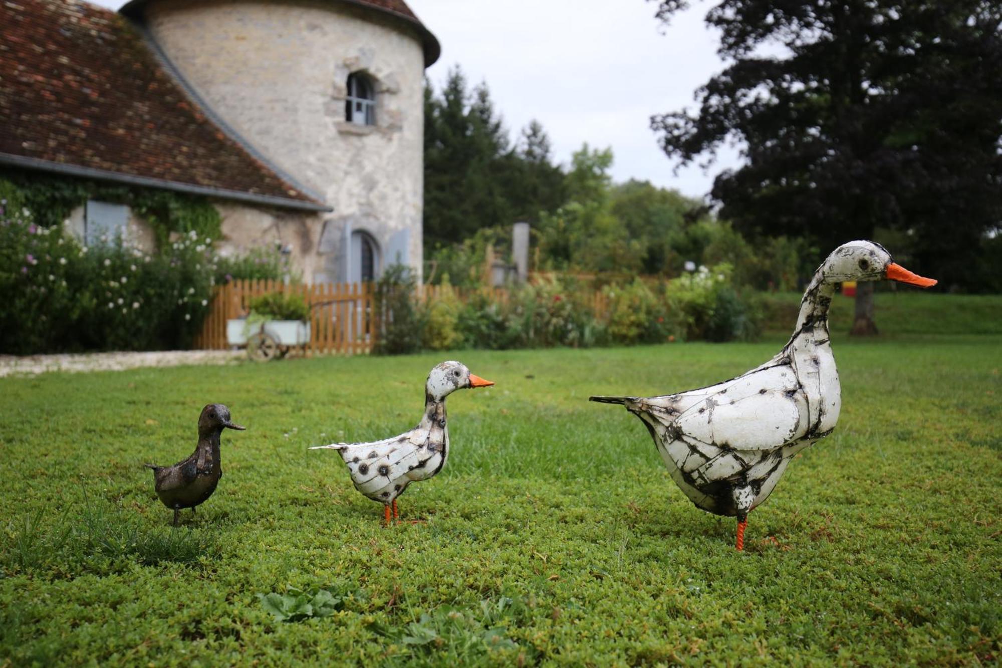 La Roulotte Deluxe De Malpas Bed & Breakfast Quingey Dış mekan fotoğraf